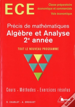 Capa do artigo Precis De Maths Ece ; Algebre Et Analyse 2eme Annee