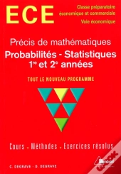 Precis De Maths Ece ; Probabilites Et Statistiques