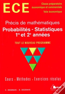 Capa do artigo Precis De Maths Ece ; Probabilites Et Statistiques