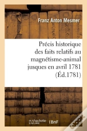 Capa do artigo Precis Hist Magnetisme Animal Edition 1781