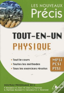 Capa do artigo Precis Tout En Un Physique Mpsi, Pcsi, Ptsi