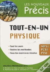 Precis Tout En Un Physique Mpsi, Pcsi, Ptsi