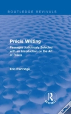Capa do artigo Precis Writing