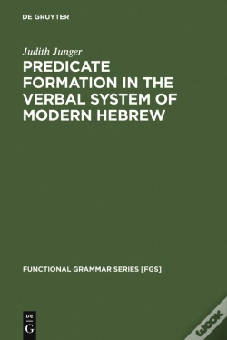 Capa do artigo Predicate Formation In The Verbal System Of Modern Hebrew