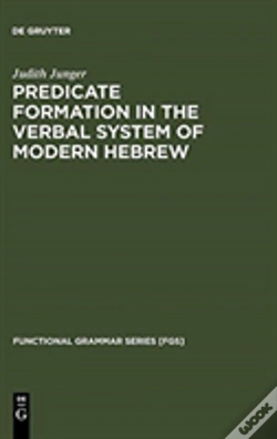 Capa do artigo Predicate Formation In The Verbal System Of Modern Hebrew