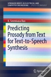 Capa do artigo Predicting Prosody From Text For Text-To-Speech Synthesis