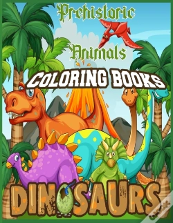 Capa do artigo Prehistoric Dinosaur Animals Coloring Book