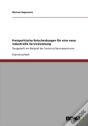 Capa do artigo Preispolitische Entscheidungen Far Eine Neue Industrielle Serviceleistung