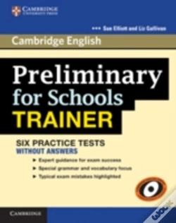 Capa do artigo Preliminary For Schools Trainer Six Practice Tests Without Answers