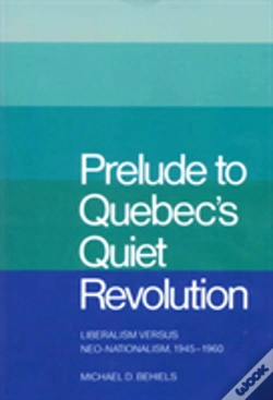 Capa do artigo Prelude To Quebec'S Quiet Revolution