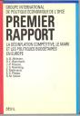 Premier Rapport. La Desinflation Competitive, Le Mark Et Les Politiques Budgetaires En Europe - Preview