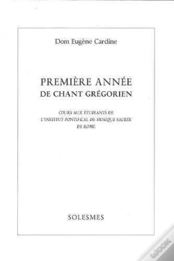 Capa do artigo Premiere Annee De Chant Gregorien