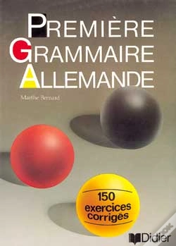 Capa do artigo Premiere Grammaire Allemande