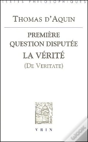 Capa do artigo Première Question Disputée ; La Vérité (De Veritate)