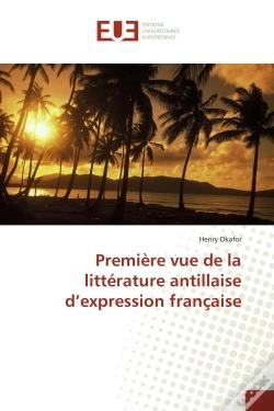 Capa do artigo Premiere Vue De La Litterature Antillaise D'Expression Francaise