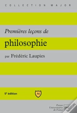 Capa do artigo Premières Leçons De Philosophie (5e Édition)