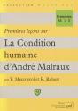 Premières Leçons Sur La Condition Humaine, D'André Malraux - Preview