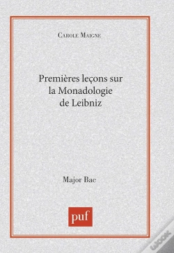 Capa do artigo Premières Leçons Sur La Monadologie, De Leibniz