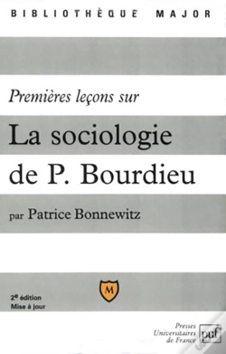 Capa do artigo Premières Leçons Sur La Sociologie De P. Bourdieu