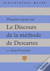 Capa do artigo Premières Leçons Sur Le Discours De La Méthode De Descartes