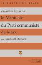 Premières Leçons Sur Le Manifeste Du Parti Communiste De Marx - Preview