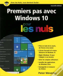 Capa do artigo Premiers Pas Avec Windows 10 Pour Les Nuls, Nouvelle Edition