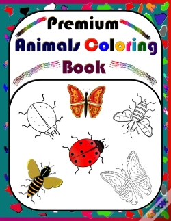 Capa do artigo Premium Animals Coloring Book