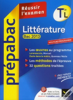 Capa do artigo Prepabac Examen Litterature Terminale L