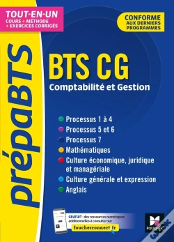 Capa do artigo Prepabts : Bts Cg, Comptabilité Et Gestion ; Tout-En-Un