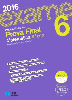 Capa do artigo Preparação para a Prova Final 2016 - Matemática - 6.º Ano
