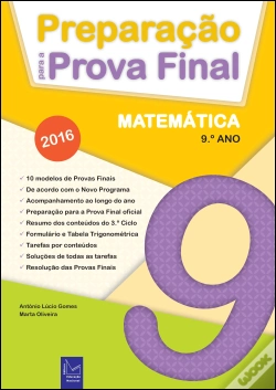 Capa do artigo Preparação para a Prova Final - Matemática 9.º Ano - 2016
