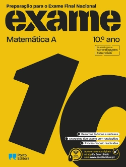 Capa do artigo Preparação para o Exame Final Nacional - Matemática A - 10.º Ano