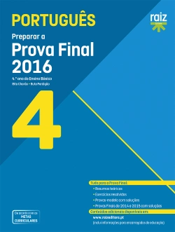 Capa do artigo Preparar a Prova Final 2016 - Português - 4.º Ano