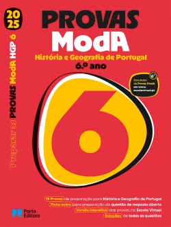 Capa do artigo Preparar as Provas ModA 2025 - História e Geografia de Portugal - 6.º Ano