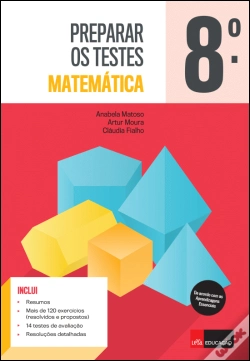 Capa do artigo Preparar os Testes Matemática - 8.º ano