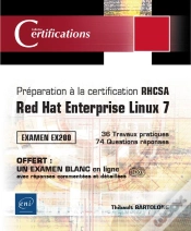 Capa do artigo Préparation À La Certification Rhcsa ; Red Hat Enterprise Linux 7 ; Examen Ex200