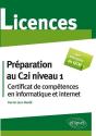 Préparation Au C2i Niveau 1 ; Certificat De Compétences En Informatique & Internet ; Licences Avec Qcm - Preview