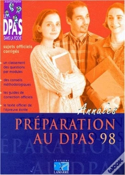 Capa do artigo Preparation Au Dpas . Sujets Officiels Corriges