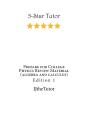 Prepare For College Physics Review Material (Algebra And Calculus) - Preview