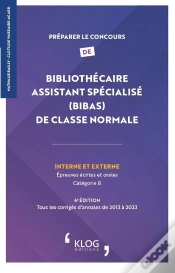 Capa do artigo Preparer Le Concours De Bibliothecaire Assistant Specialise (Bibas) De Classe Normale  4e Edition -
