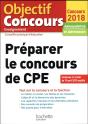 Preparer Le Concours De Cpe 2018 - Preview