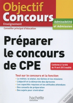 Capa do artigo Préparer Le Concours De Cpe