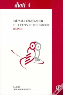 Capa do artigo Préparer Les Concours De L'Agrégation Et Du Capes De Philosophie Volume I : L'Art, Plotin, Spinoza, Nietzsche, Machiavel, Canguilhem