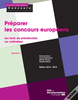 Capa do artigo Préparer Les Concours Européens : Les Tests De Présélection Sur Ordinateur - Volume 1