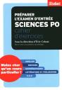 Preparer L'Examen Sciences Po ; Cahier D'Exercices - Preview