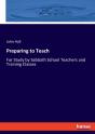 Preparing To Teach - Preview