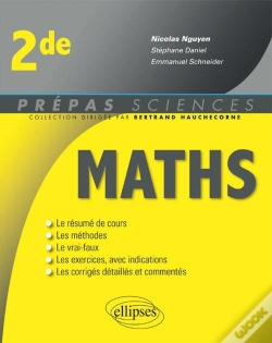 Capa do artigo Prépas Sciences ; Mathématiques ; 2de (Édition 2019)