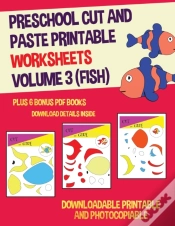 Capa do artigo Preschool Cut And Paste Printable Worksheets - Volume 3 (Fish)