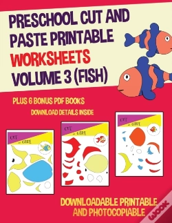 Capa do artigo Preschool Cut And Paste Printable Worksheets - Volume 3 (Fish)