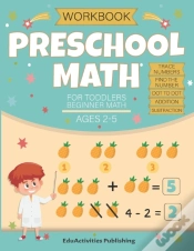 Capa do artigo Preschool Math Workbook For Toddlers Ages 2-4 Beginner Math Ages 2-5